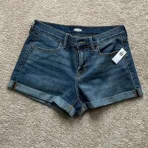 Old Navy medium wash denim shorts new with tags 6